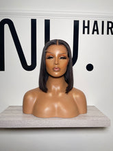 Load image into Gallery viewer, Uzo - 10" Natural black bob with closure