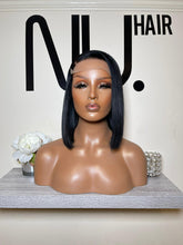 Load image into Gallery viewer, Uzo - 10&quot; Jet black bob with closure