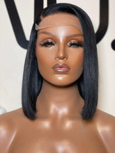 Load image into Gallery viewer, Uzo - 10&quot; Jet black bob with closure