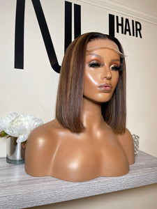 Dela - 10" Brown Bob