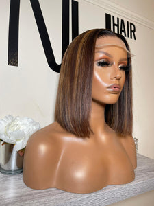 Dela - 10" Brown Bob