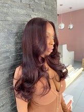 Load image into Gallery viewer, Ruby -  Burgundy Wig