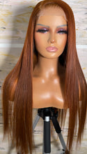 Load image into Gallery viewer, Maria - 24” Auburn wig