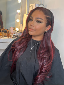 Tennessee 24” red wig