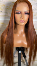 Load image into Gallery viewer, Maria - 24” Auburn wig
